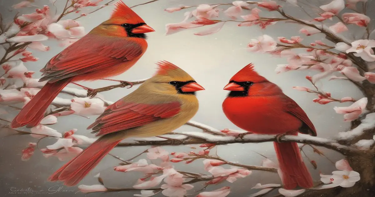 Cardinals Appear When Angels Are Near