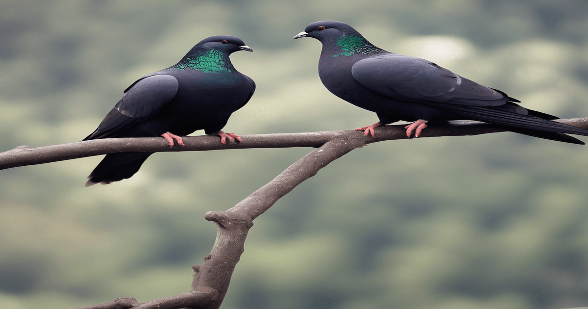 black pigeons meaning