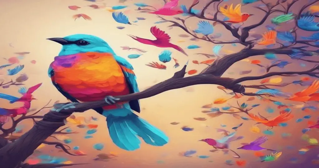 what does it mean when you dream about colorful birds