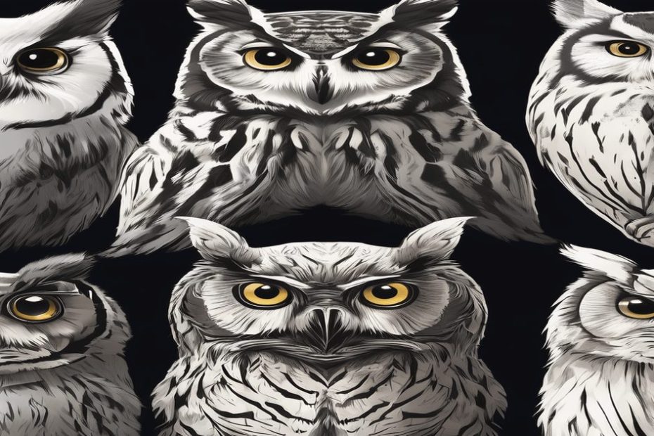 WHY DO owls look like cats