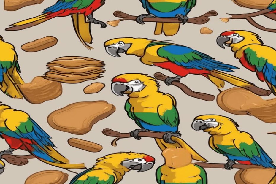 can parrots eat peanut butter