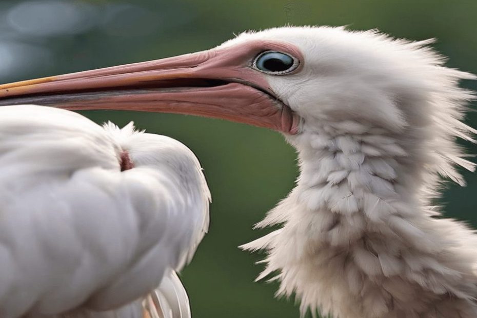 do storks have teeth