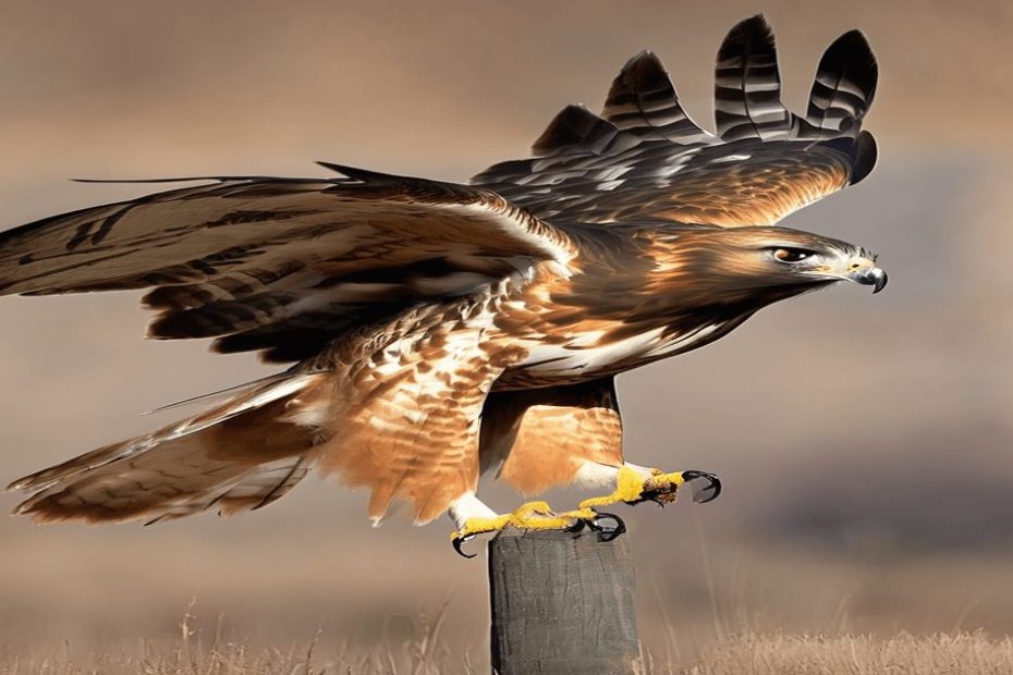 how much weight can a red tailed hawk carry