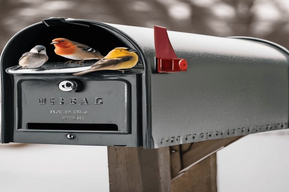 how to keep birds off mailbox